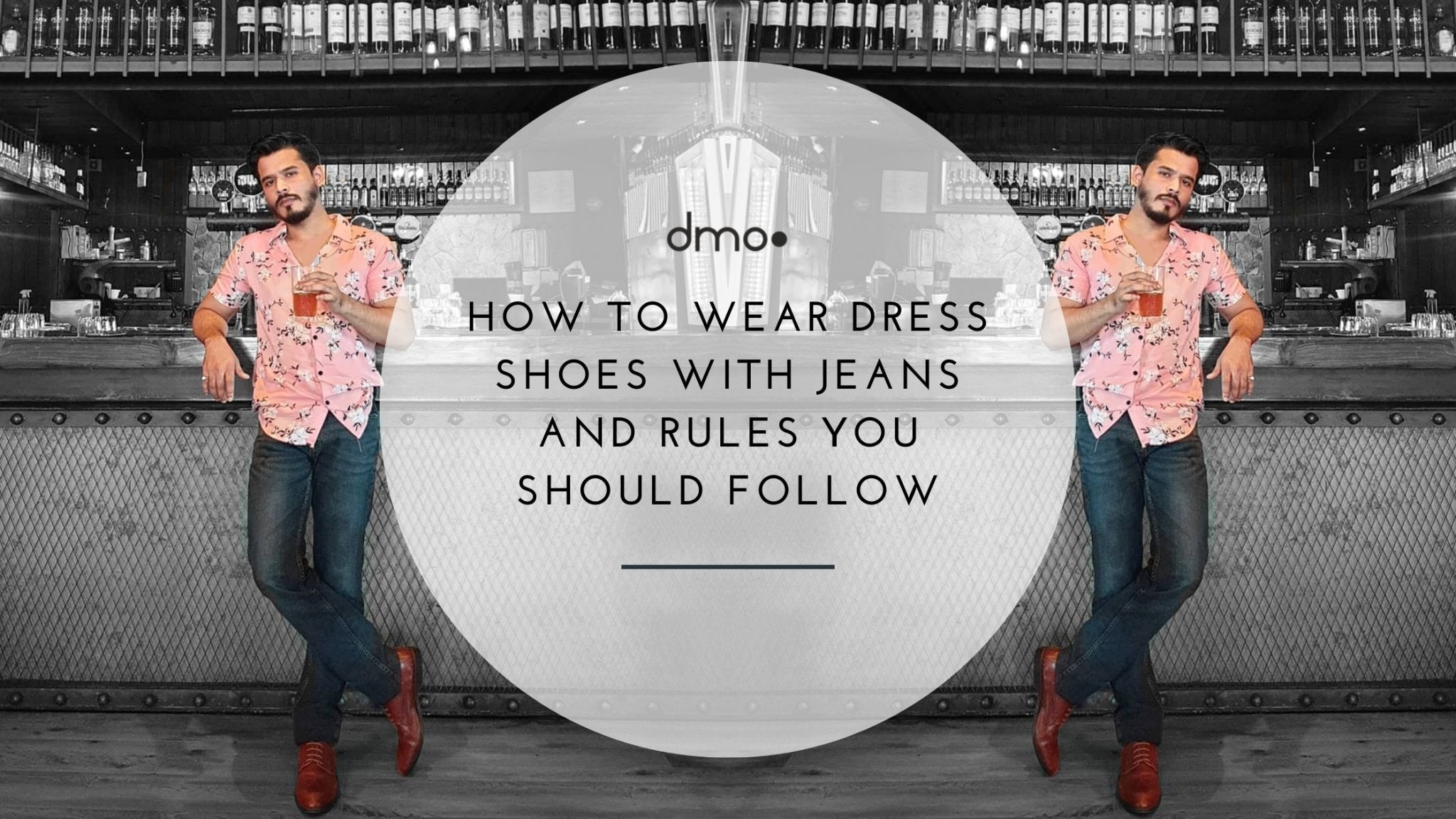 How to wear dress shoes with jeans