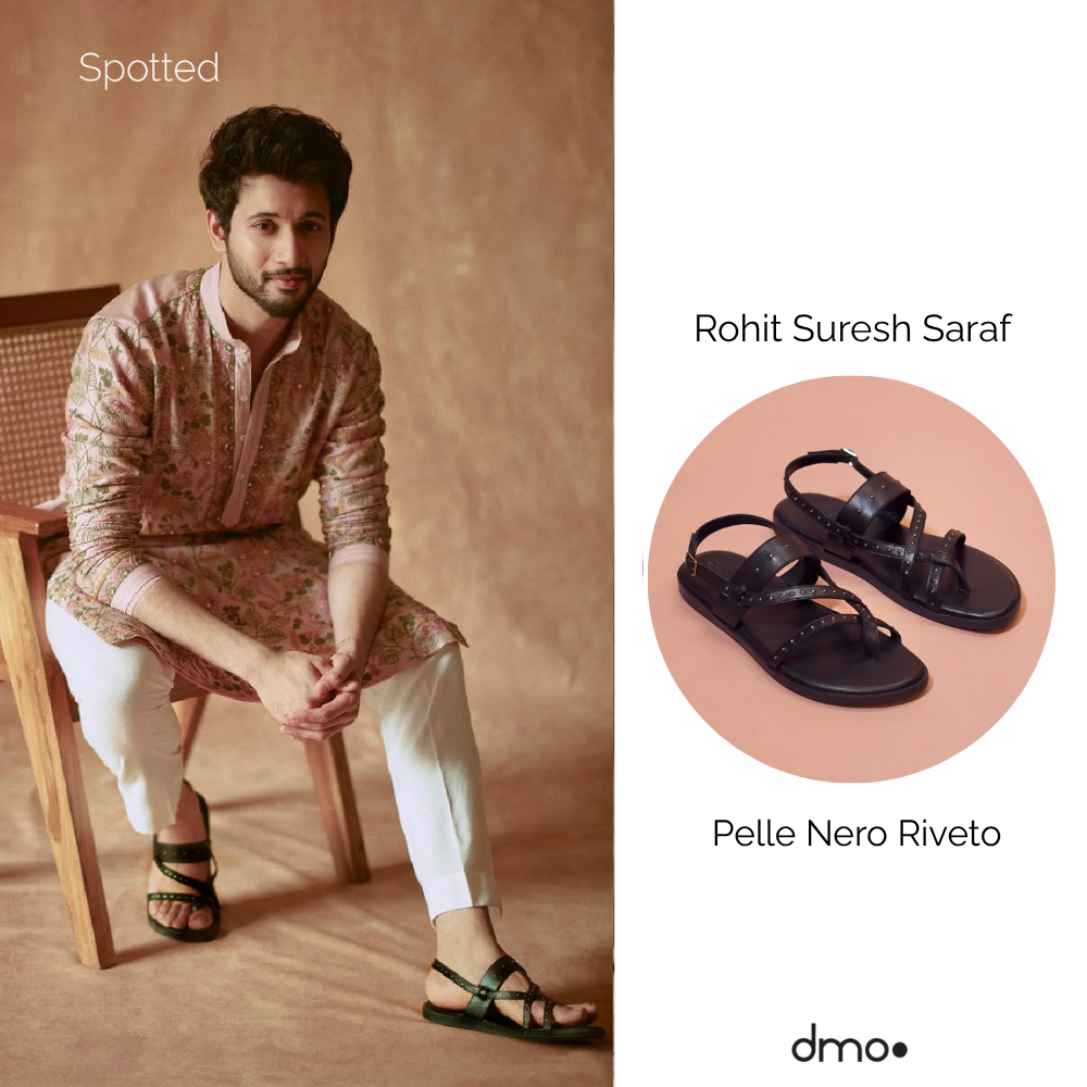 Rohit Suresh Saraf X Pelle Nero Riveto