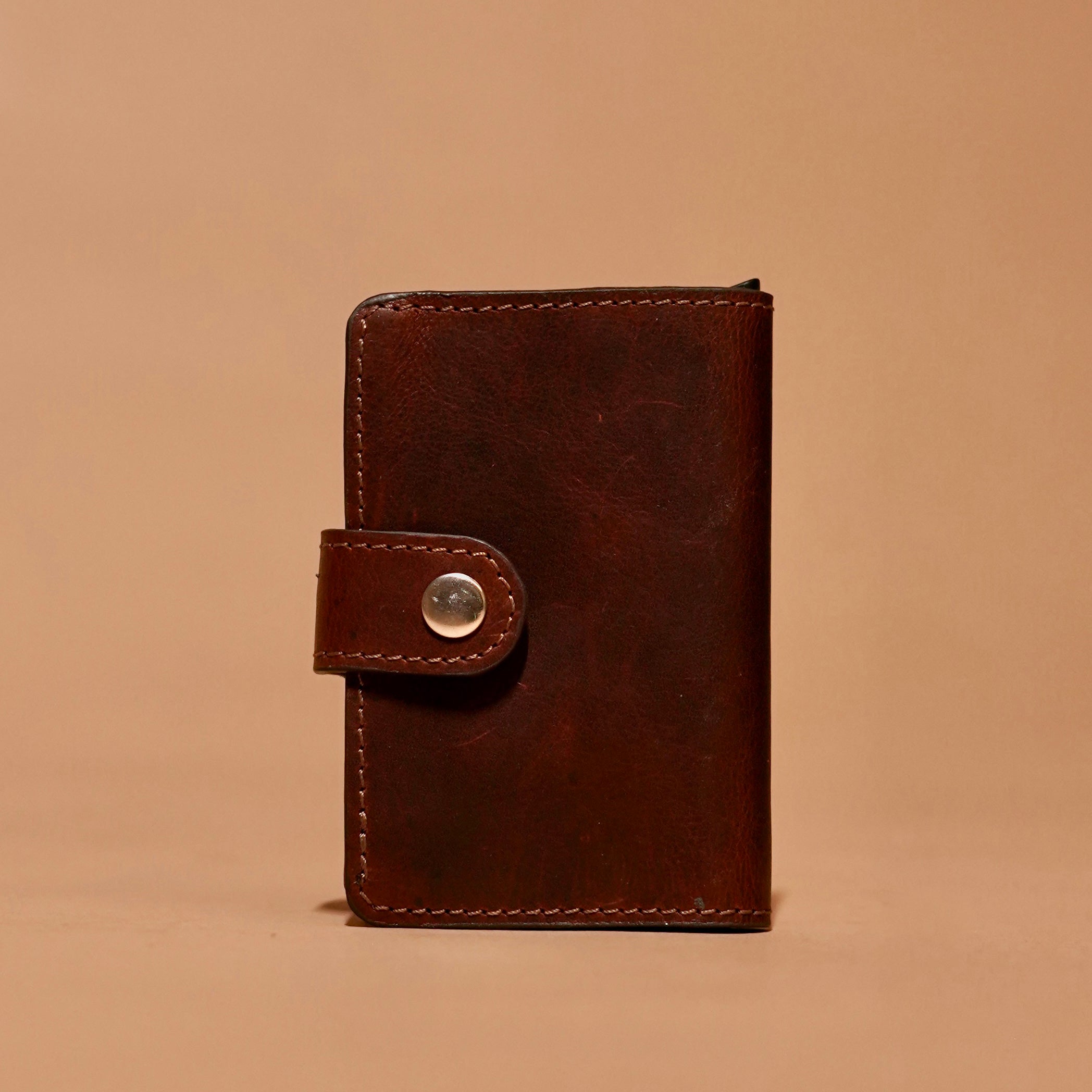 Vaulto Espresso – Brown Leather Safe Case Wallet