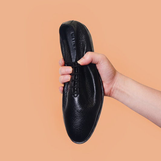 Soft unlined leather formal shoes