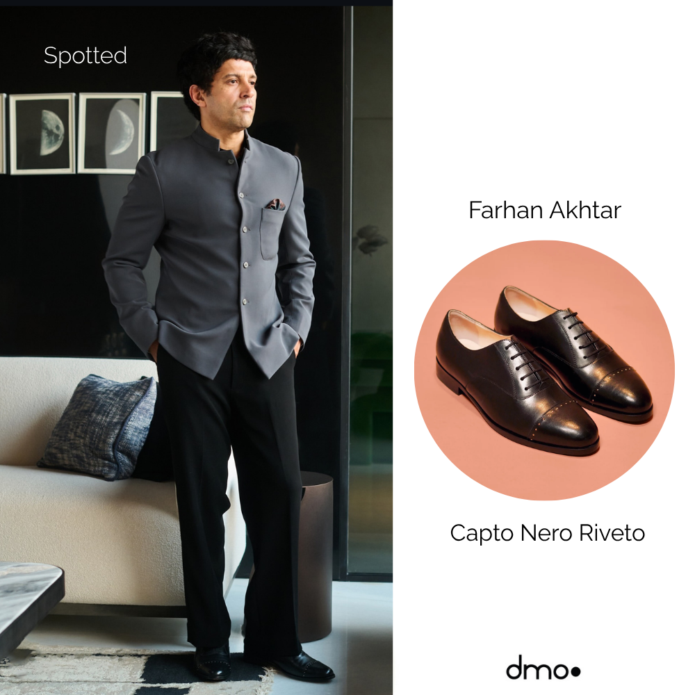 Farhan Akhtar X Capto Nero Riveto