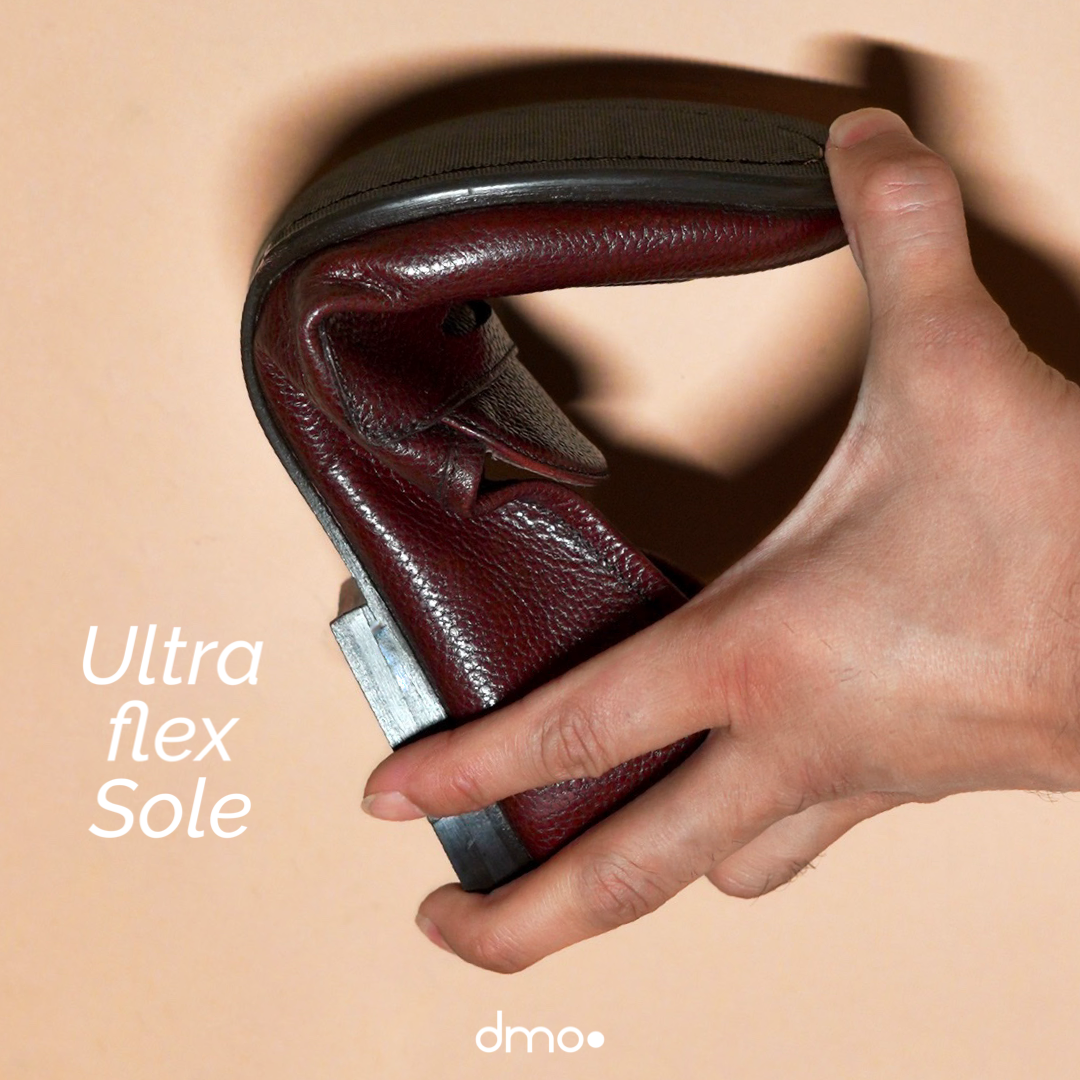 Flexo Bruno | Brown milled leather loafers