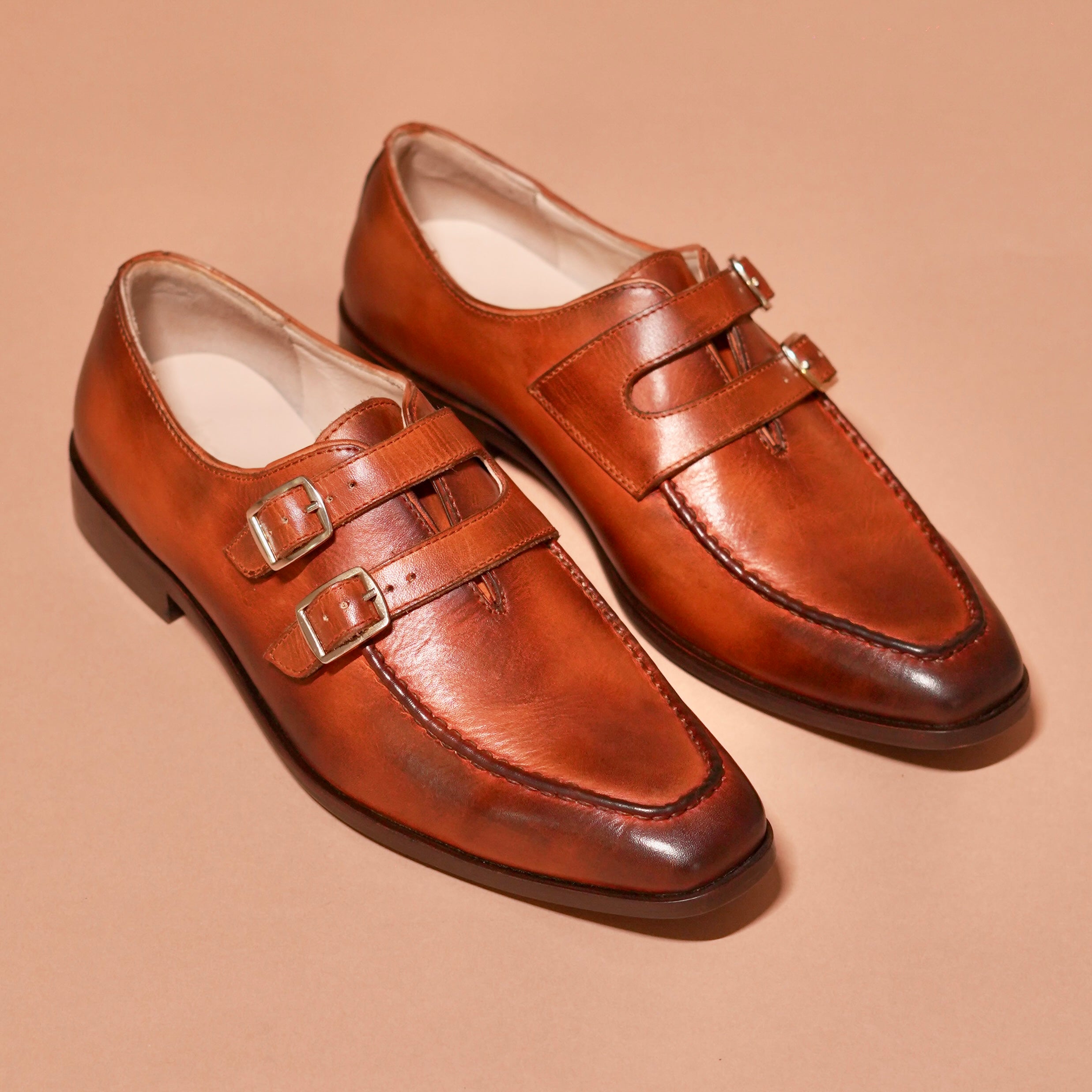 Motivo Strappo Bruno styled with formalwear for a luxe look