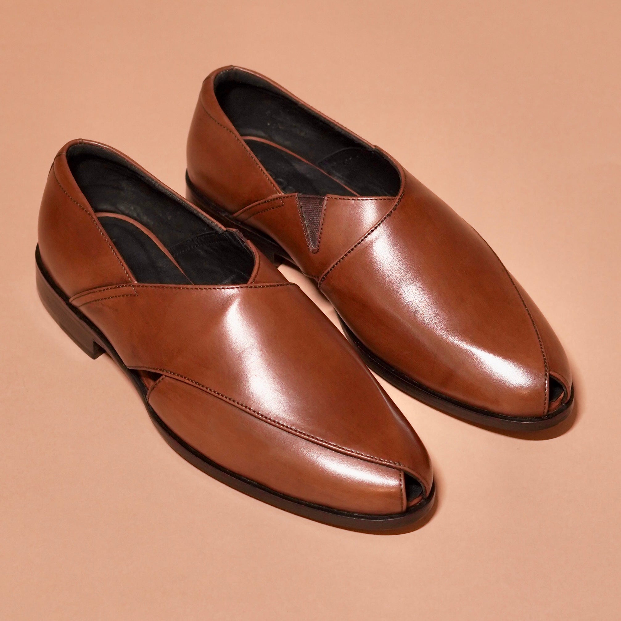 Pesha Scarpo Bruno styled with ethnic wear for a formal occasion