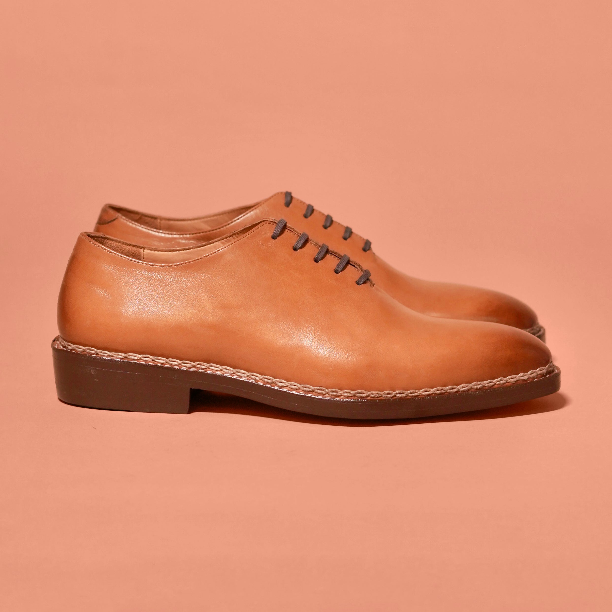 Bruno Cuccito | Tan dual-toned leather Oxfords