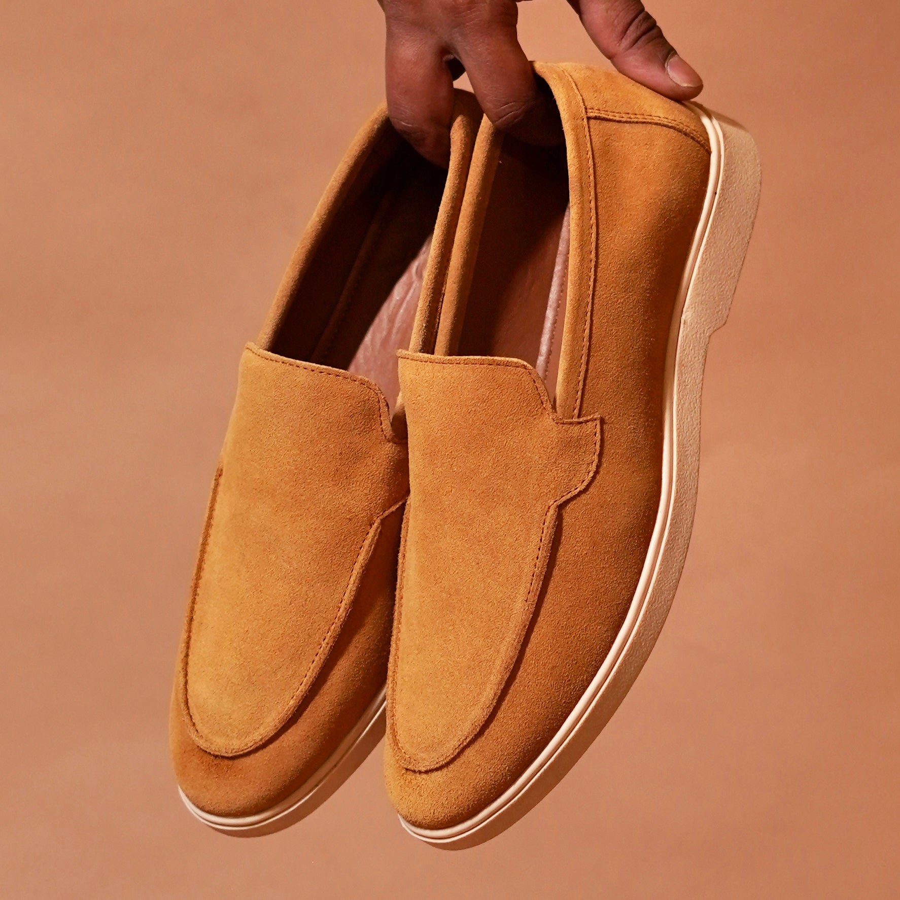 Top view of Oro Classico loafers