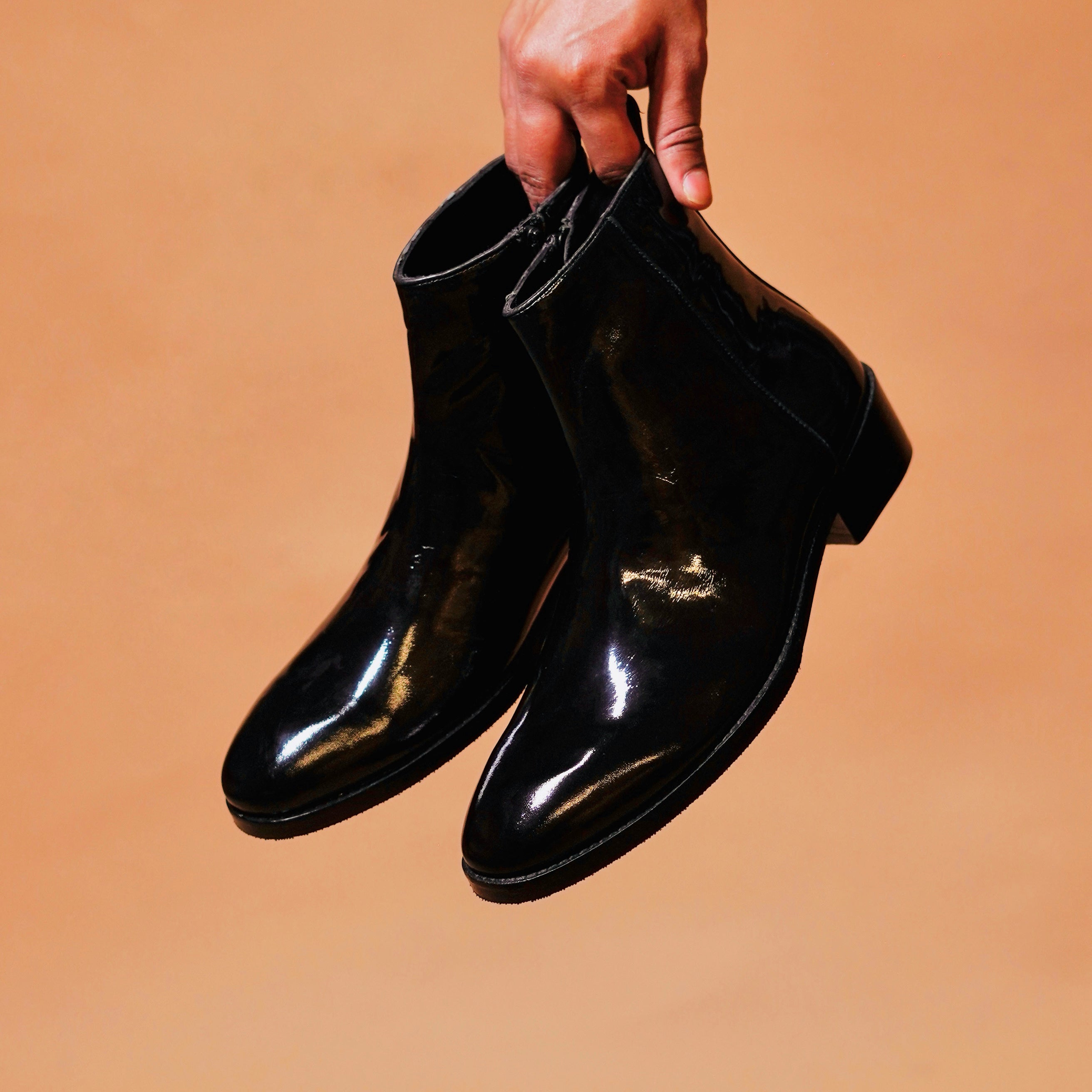 Leather sole detail