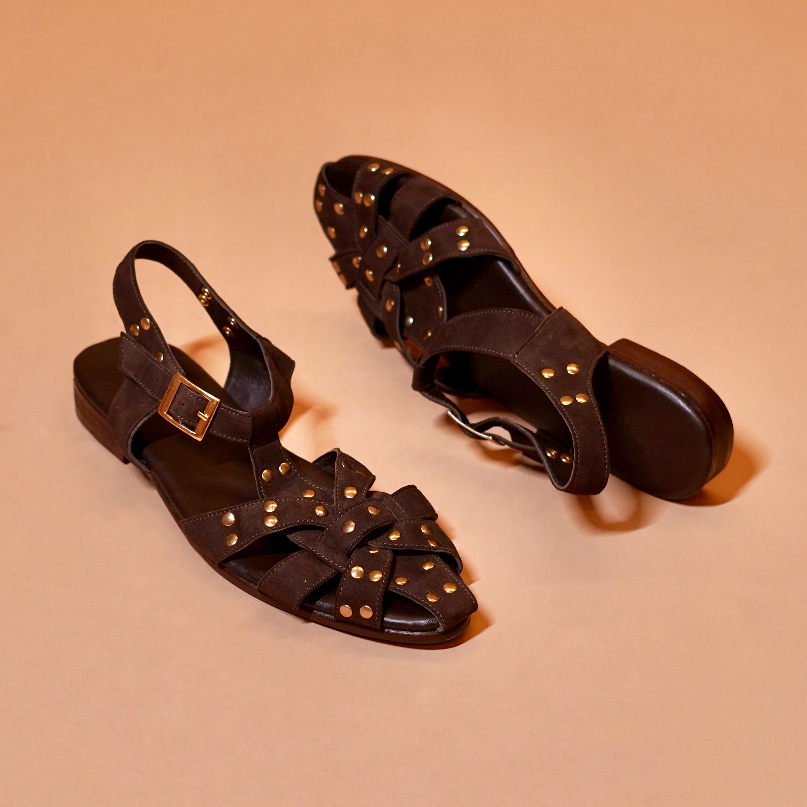 Close-up of rivet detailing