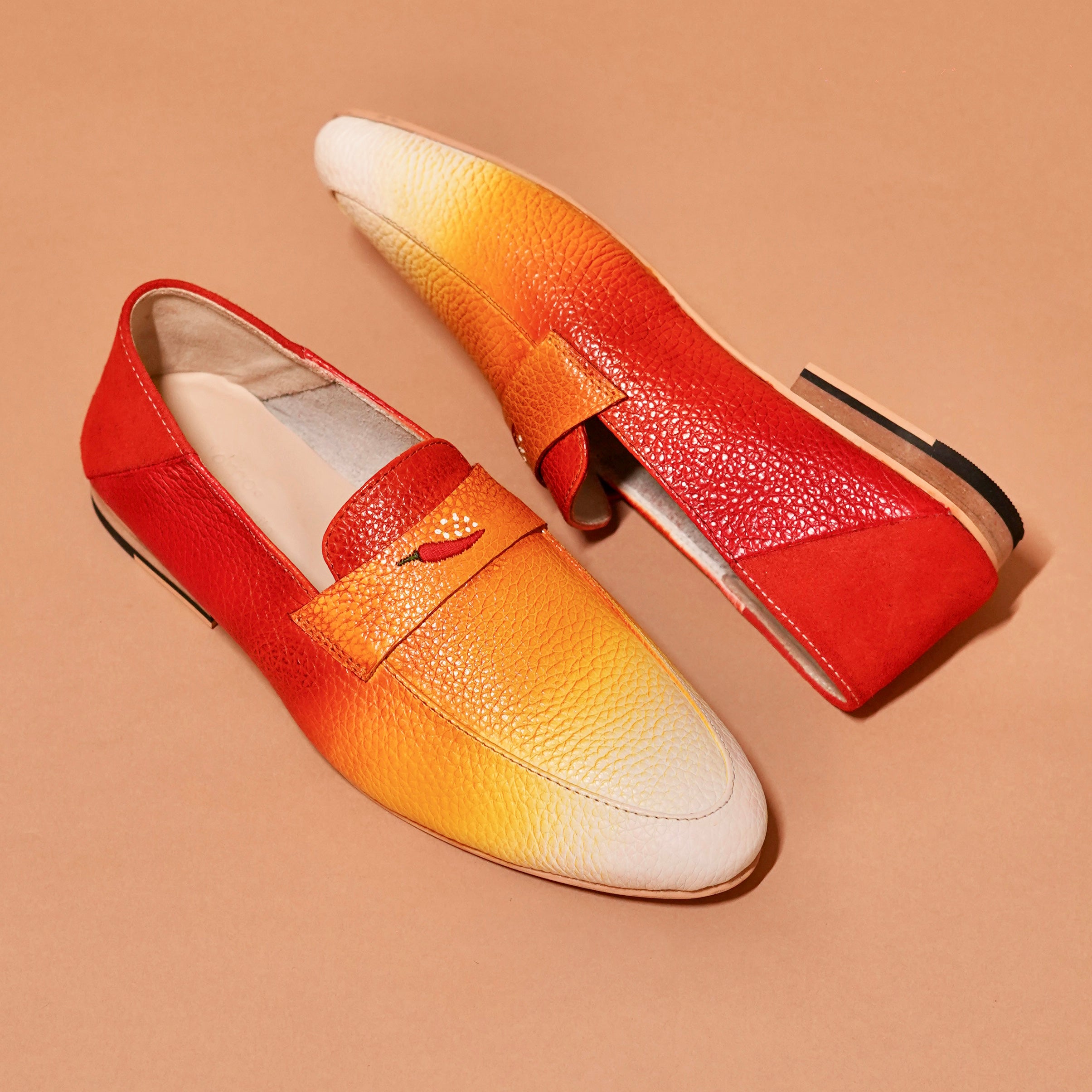 Sunset Loafer styled with linen pants and resortwear