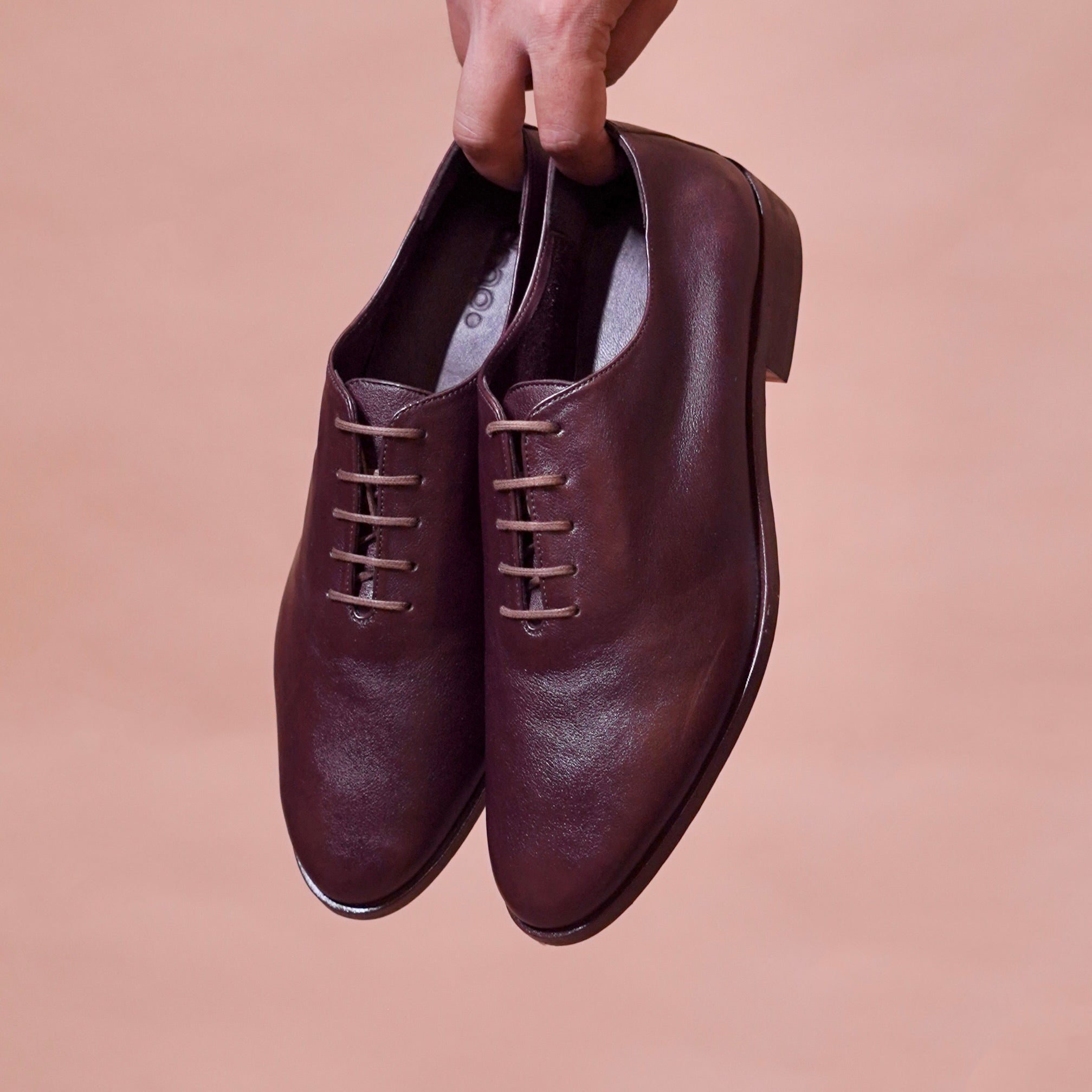 Bruno Stride – Dark Brown Wholecut Oxford Shoe for Men