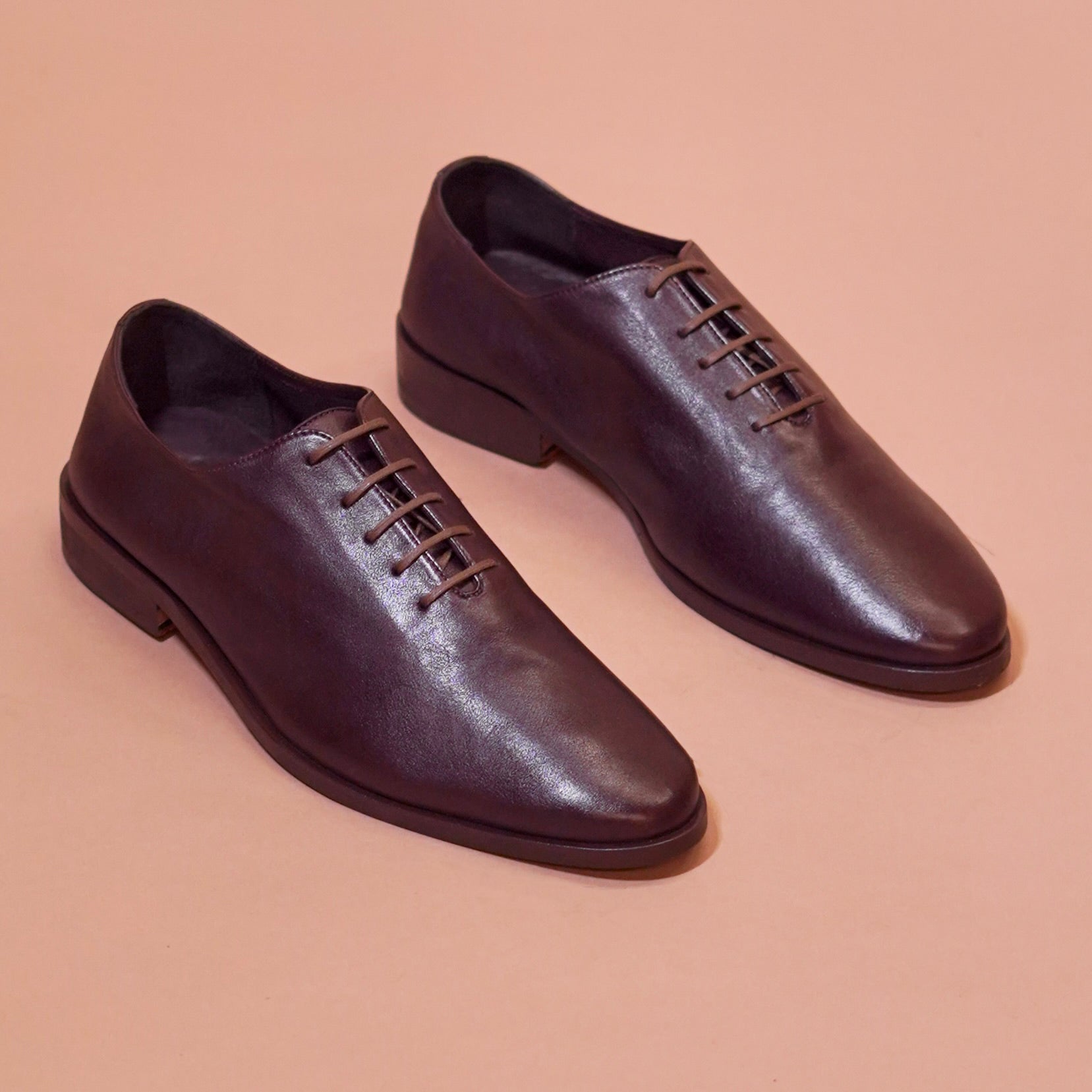 Bruno Stride – Dark Brown Wholecut Oxford Shoe for Men