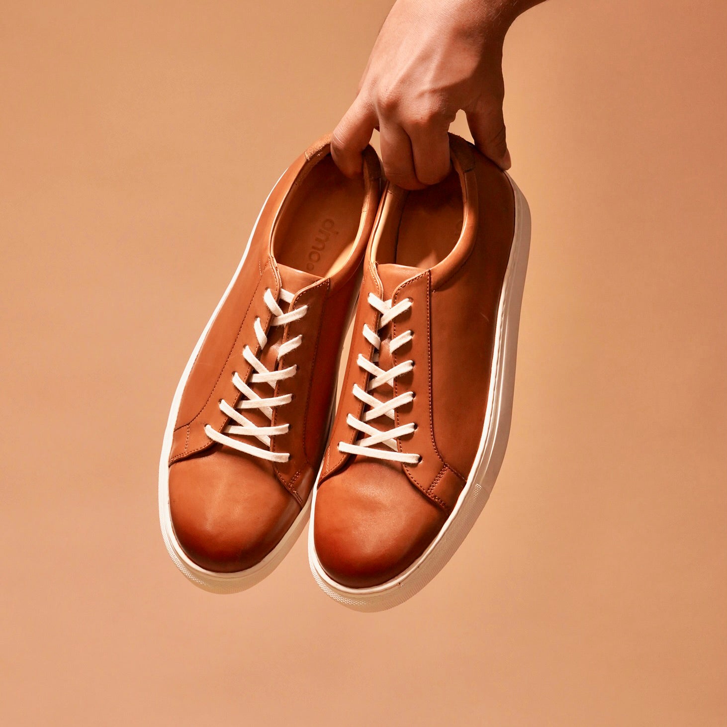 Bosco | Suede tan leather sneakers
