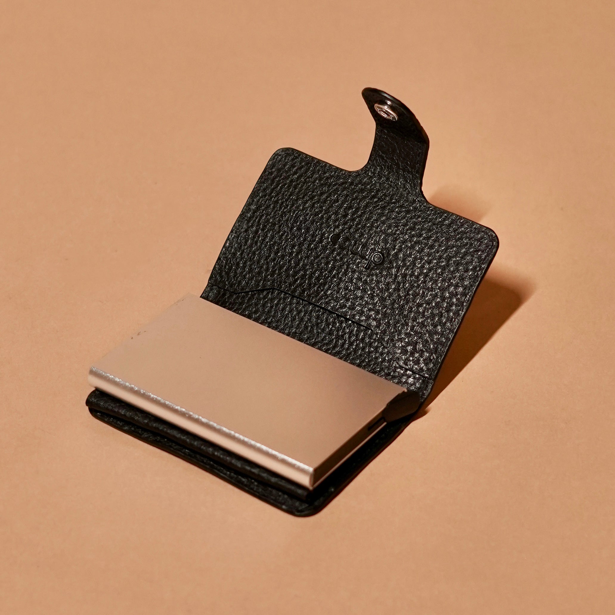 Vaulto Americano – Black Leather Safe Case Wallet