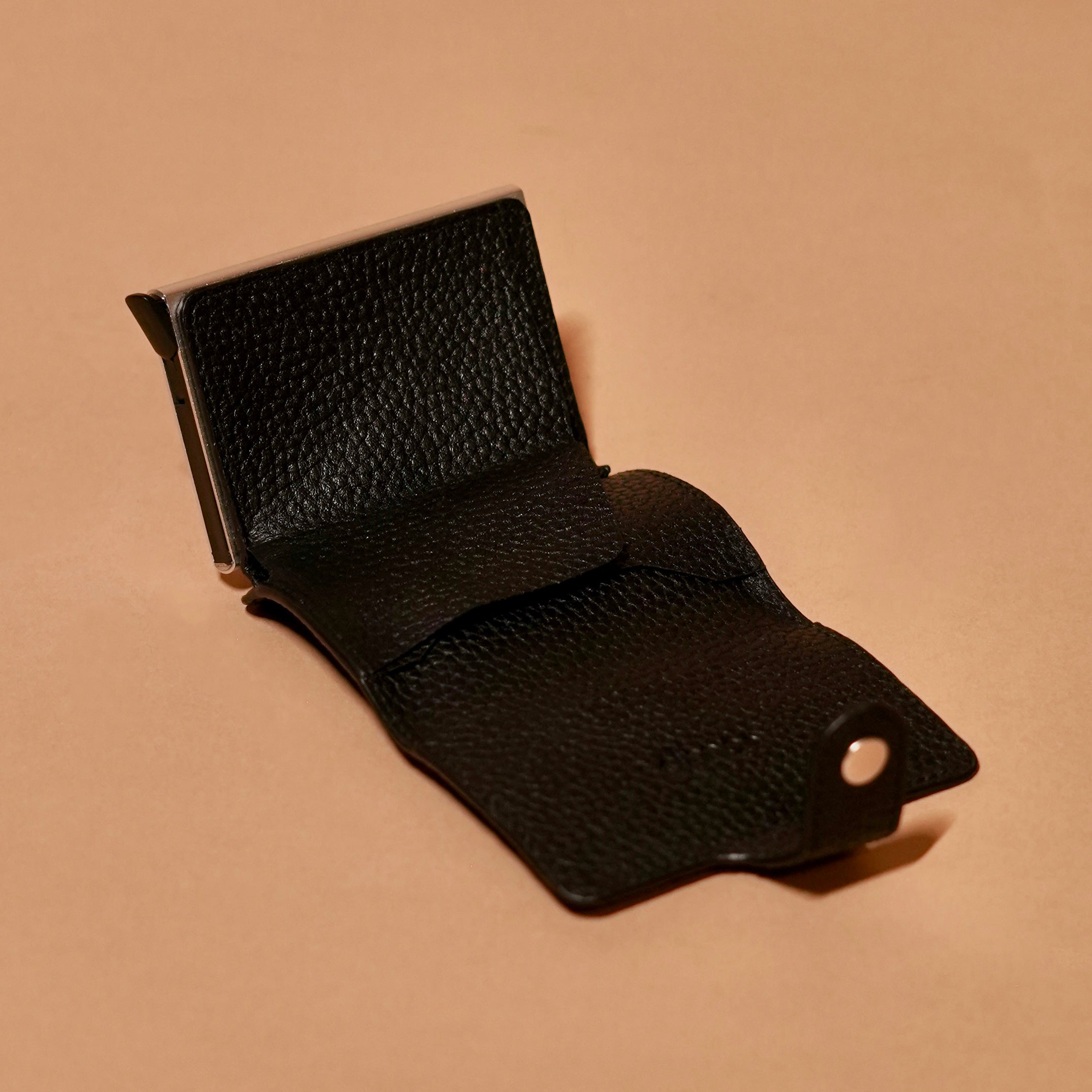 Vaulto Americano – Black Leather Safe Case Wallet