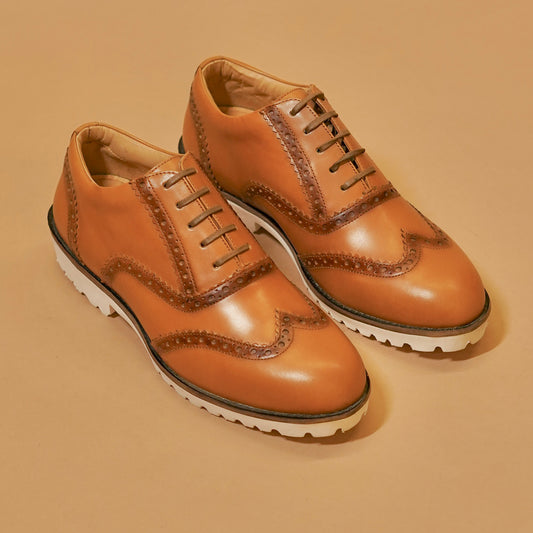 Women’s Oxford brogue shoes with EVA sole