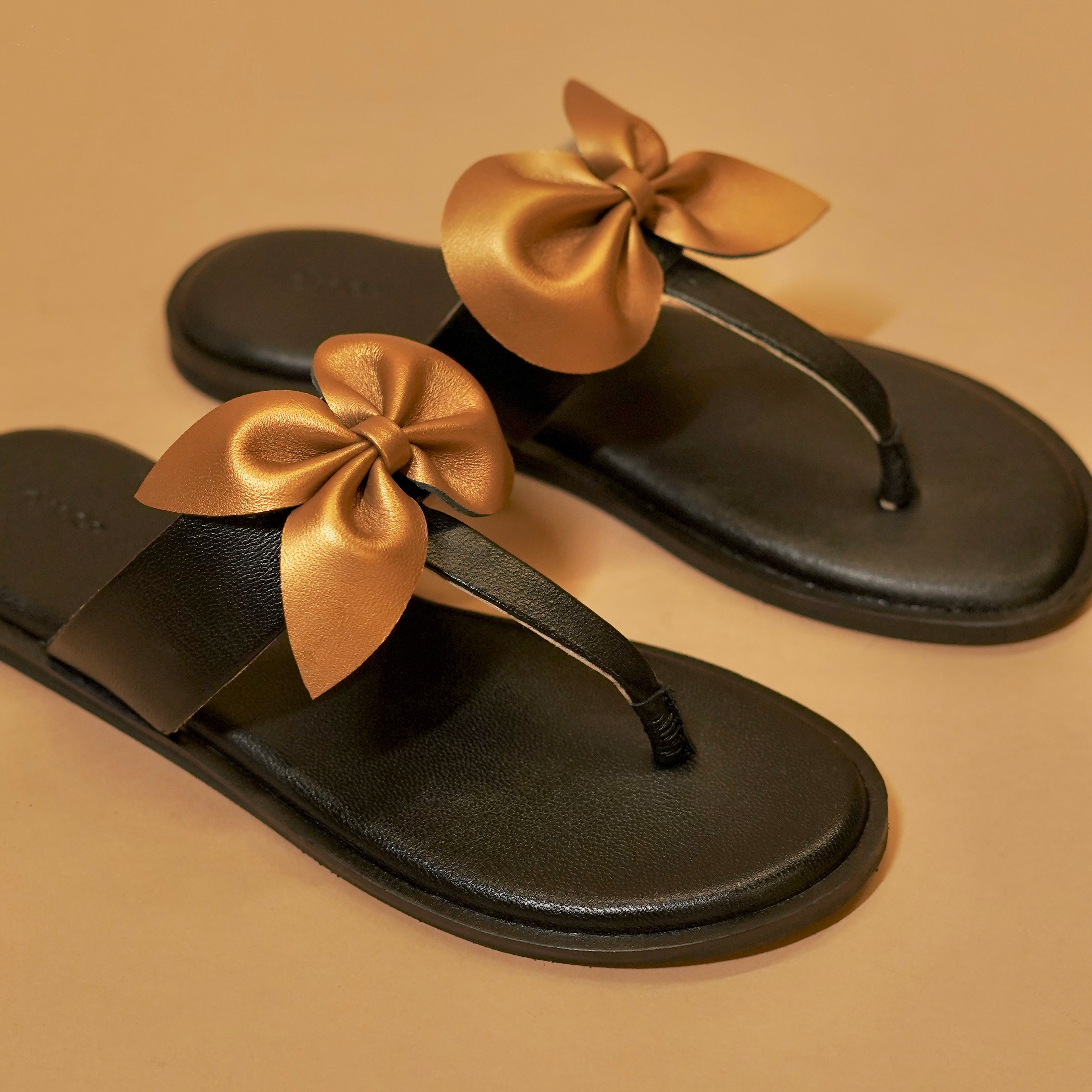 Close-up of soft footbed