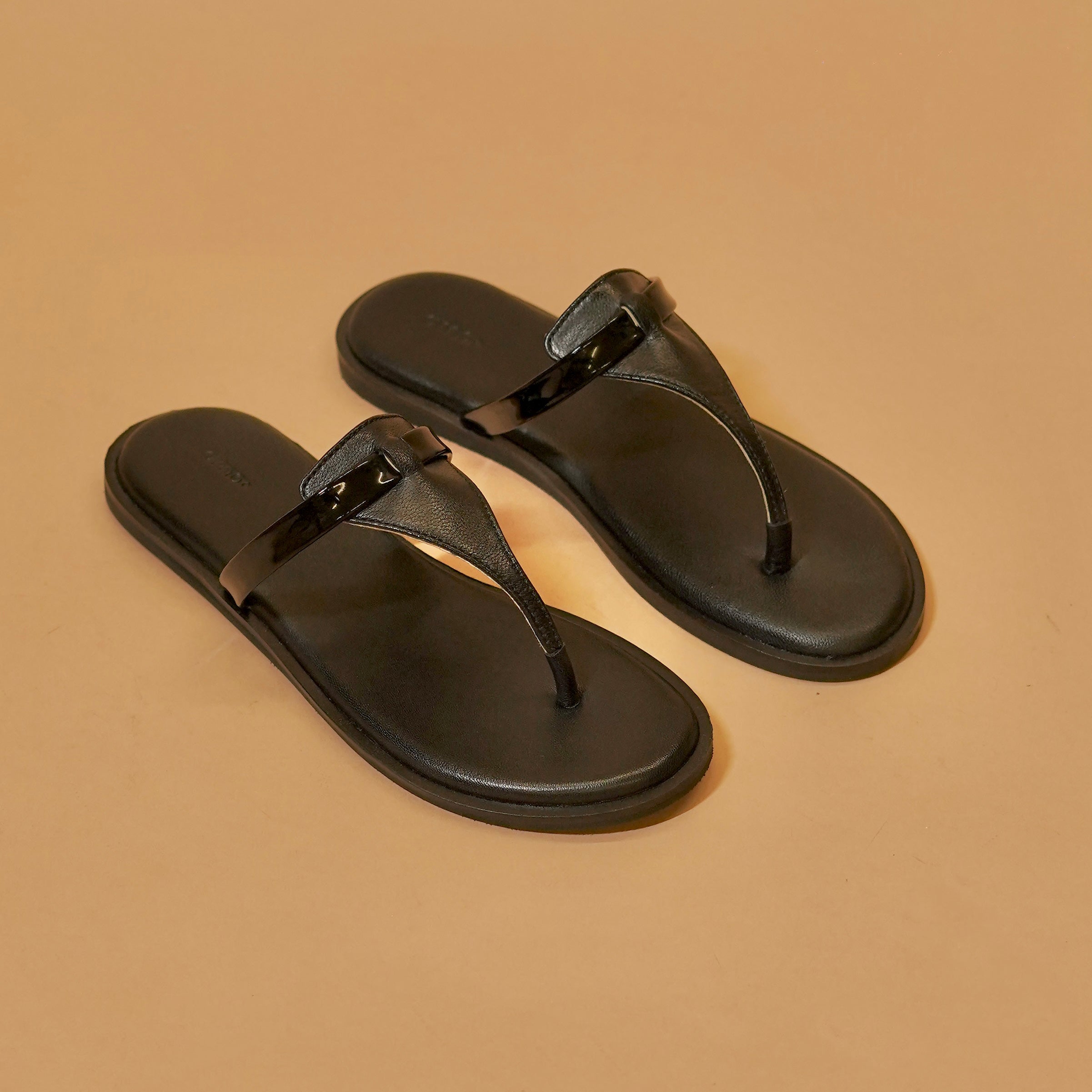 Styled with tailored black separates