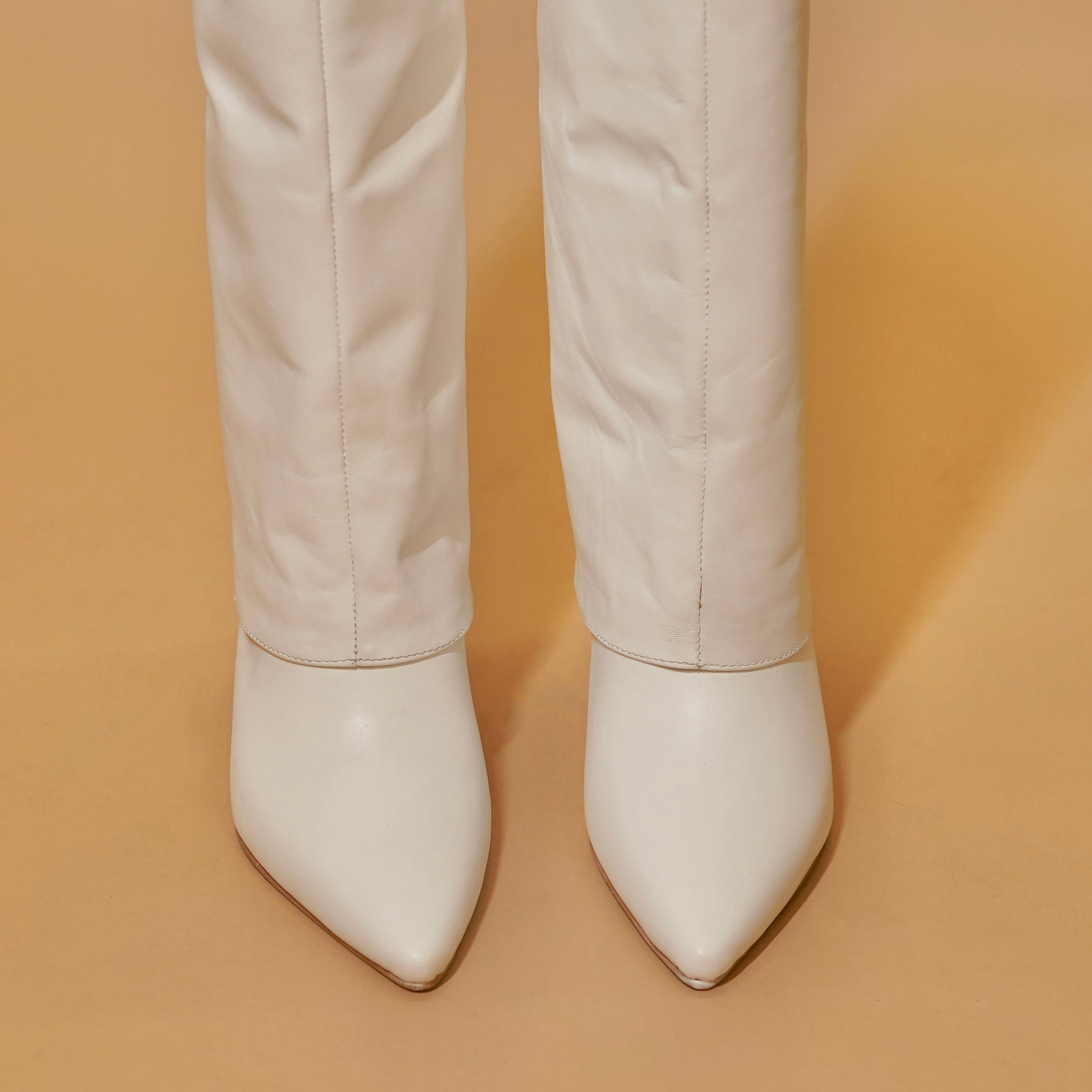 Styled with neutral and monochrome outfits