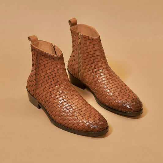 mens dress boots pointed toe British Style Men's Formal Chelsea a cushioned insole and soft linings guarantee all Men's Leather Chelsea Boots