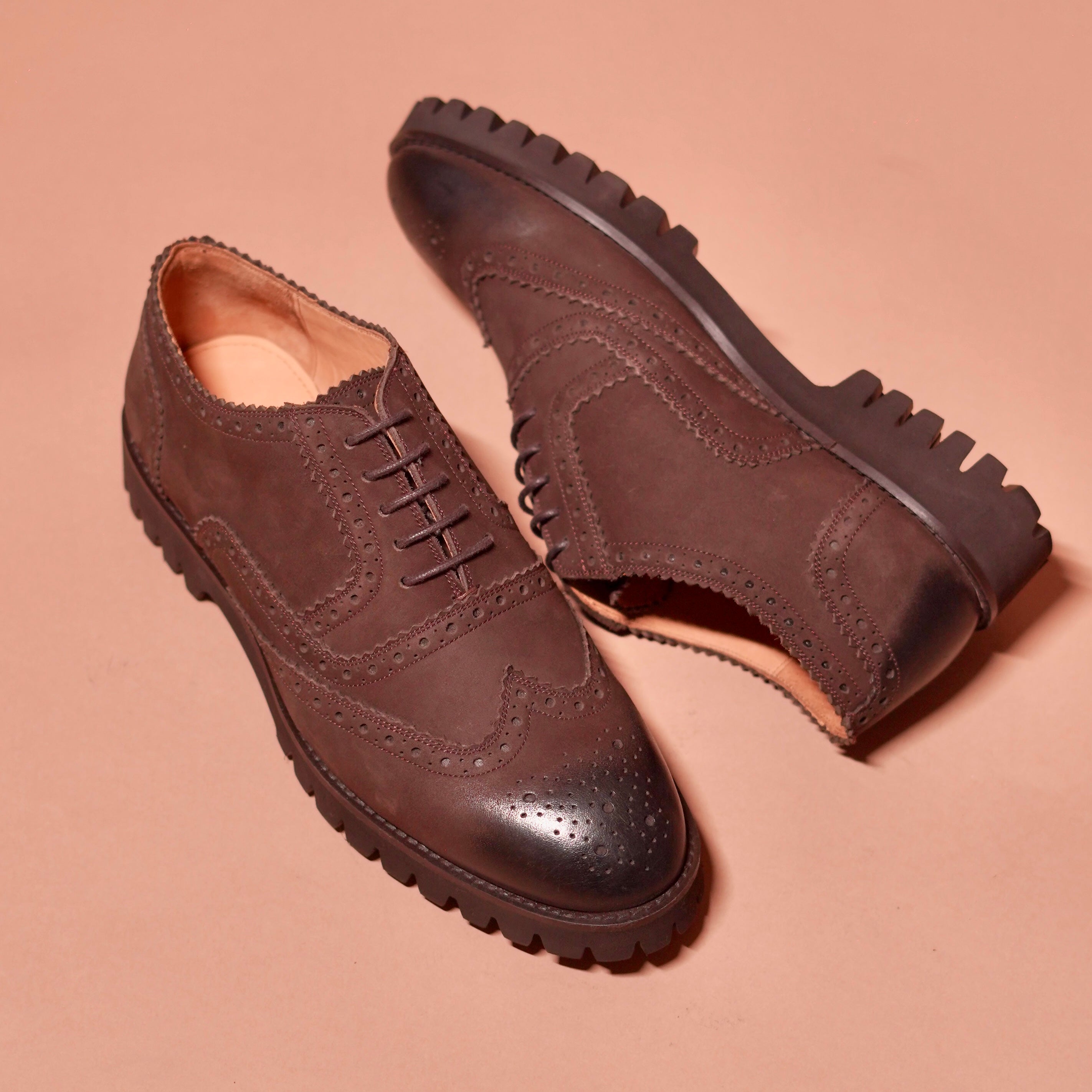 Top view of Piso Leggero showcasing the chunky lightweight EVA sole