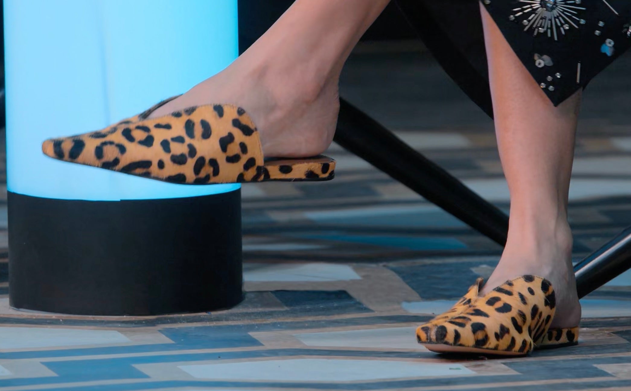 Donna Leopardo – Luxe Leopard Print Mules for Women