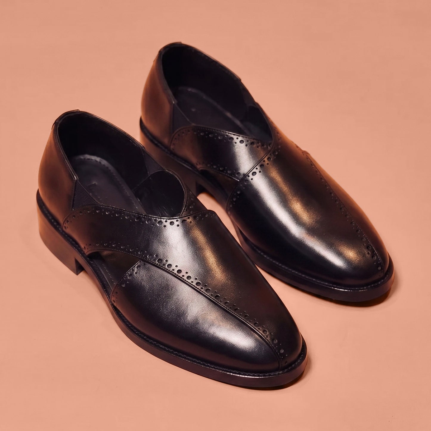 Traditional Peshawari dress shoe for men