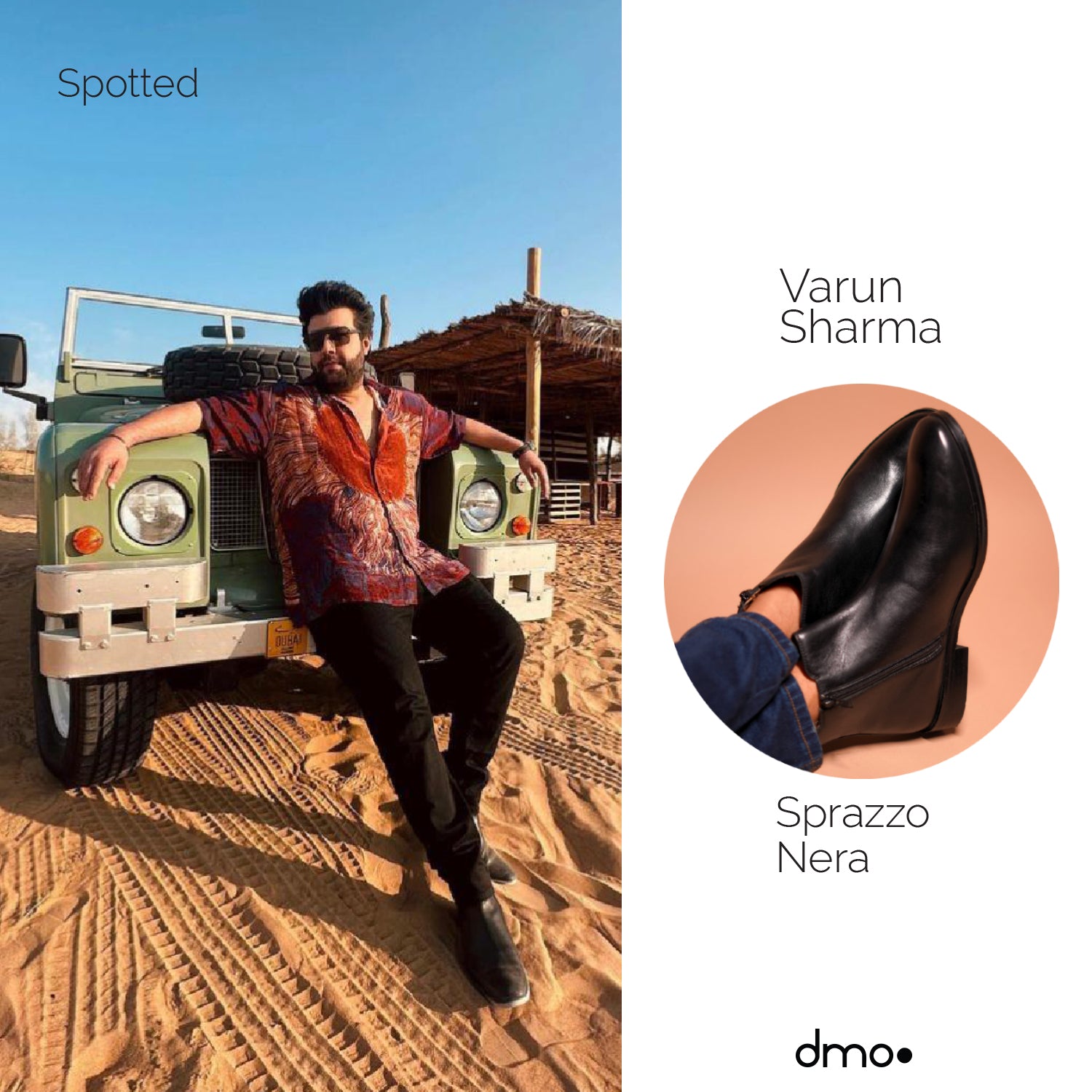 Varun Sharma X Sprazzo Nera