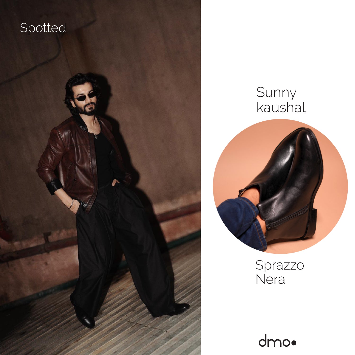 Sunny Kaushal X Sprazzo Nera