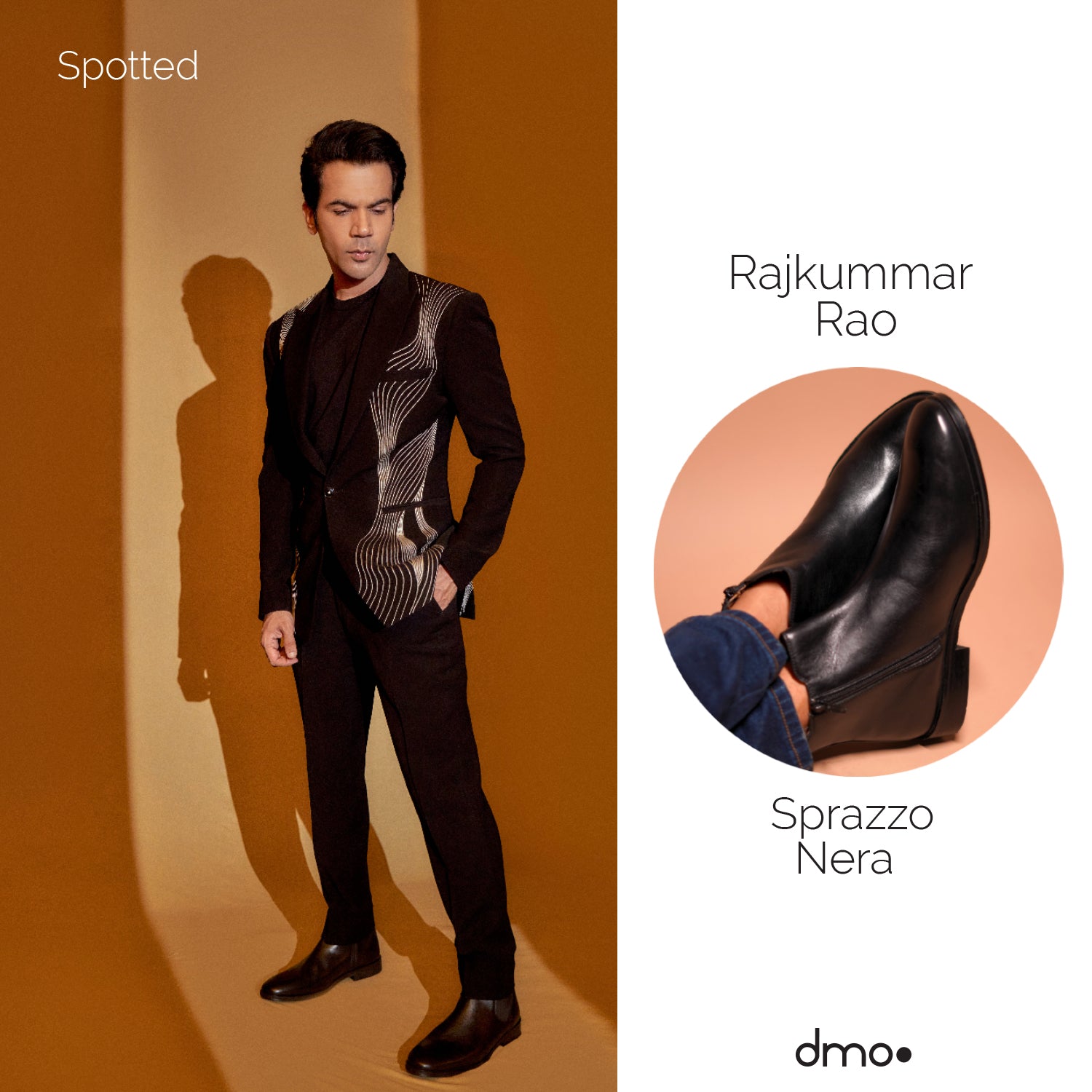 Rajkummar Rao X Sprazzo Nera