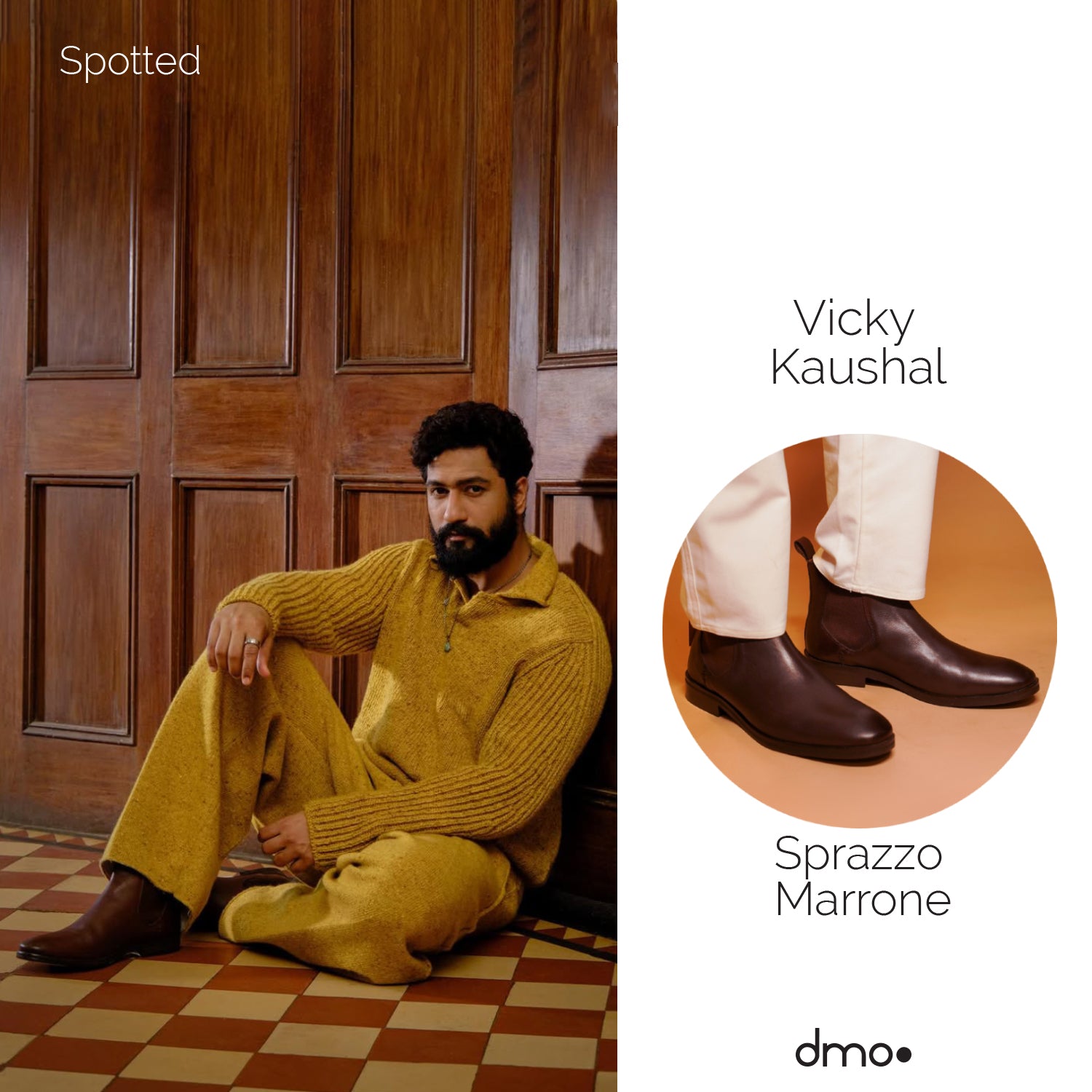 Vicky Kaushal X Sprazzo Marrone
