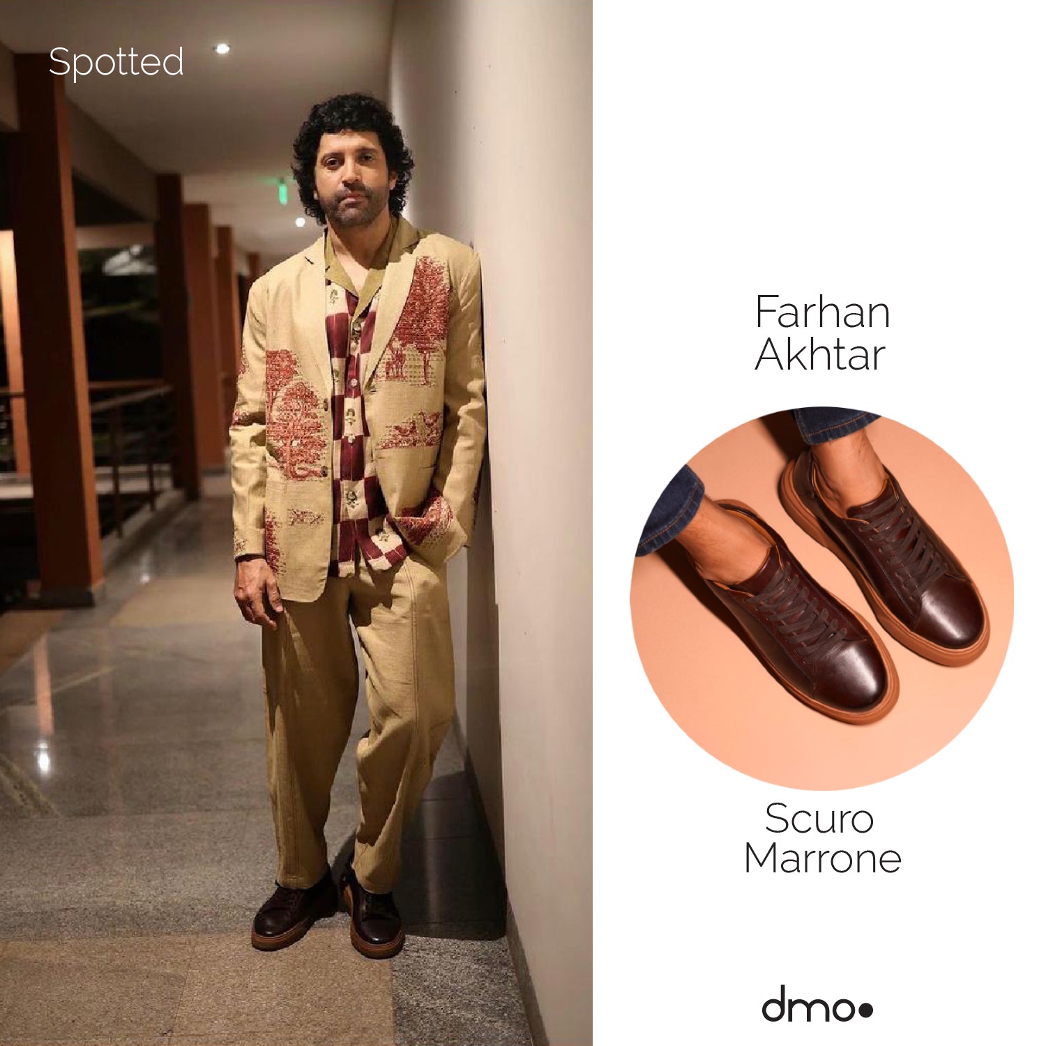 Farhan Akhtar X Scuro Marrone