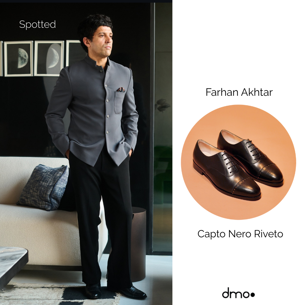 Farhan Akhtar X Capto Nero Riveto