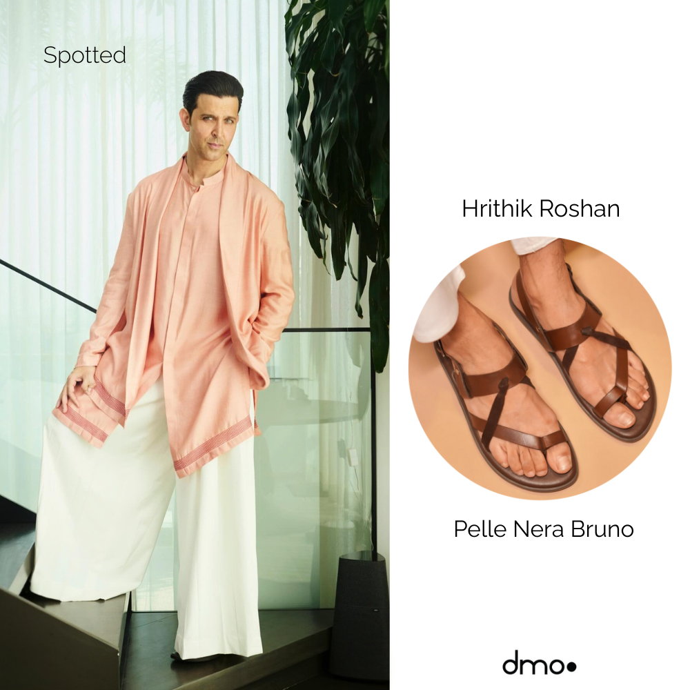 Hrithik Roshan X Pelle Nera Bruno