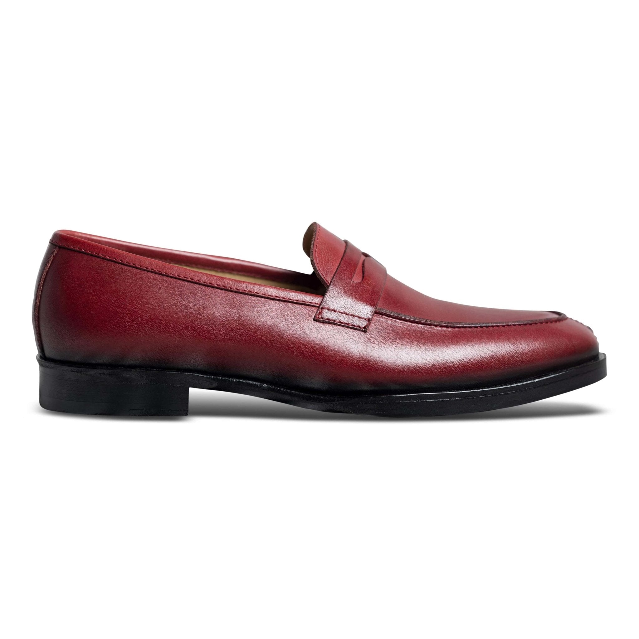 Red penny hotsell loafers