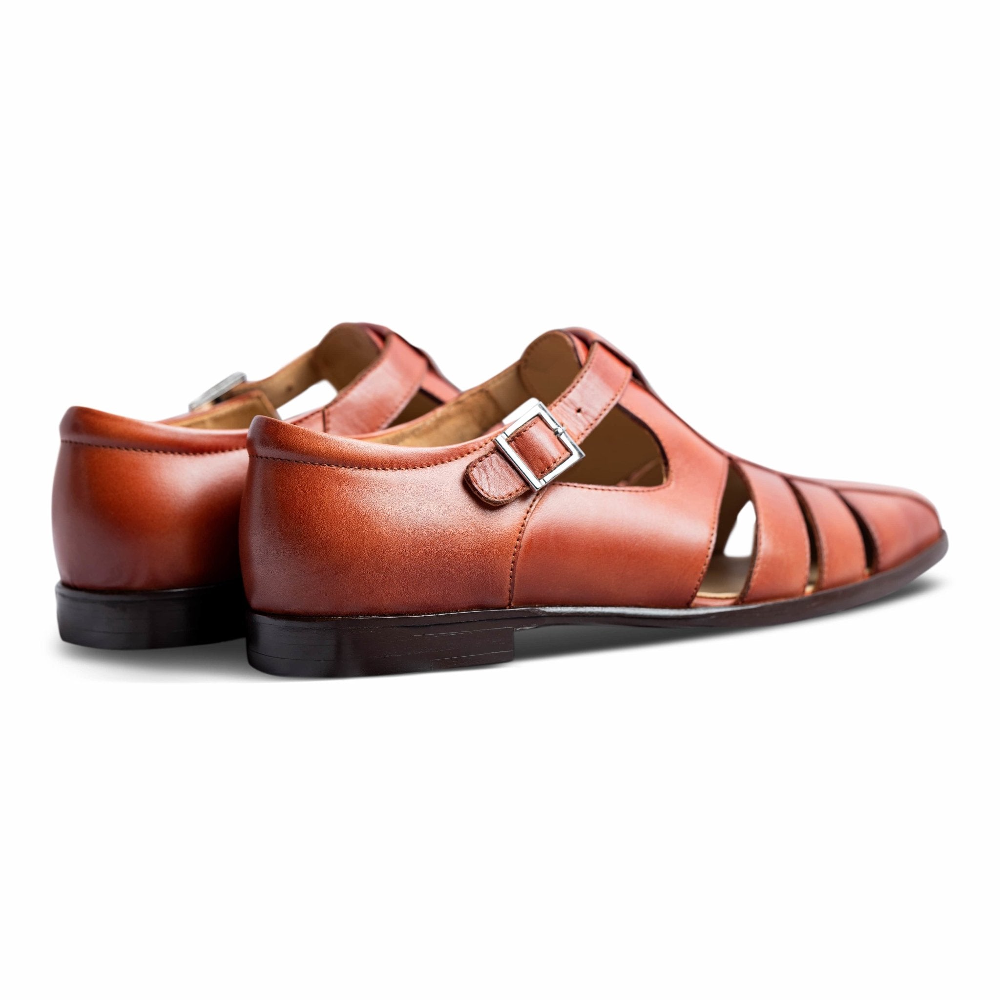 Pesha Caro Tanino Tan Leather Peshawari for Men dmodot